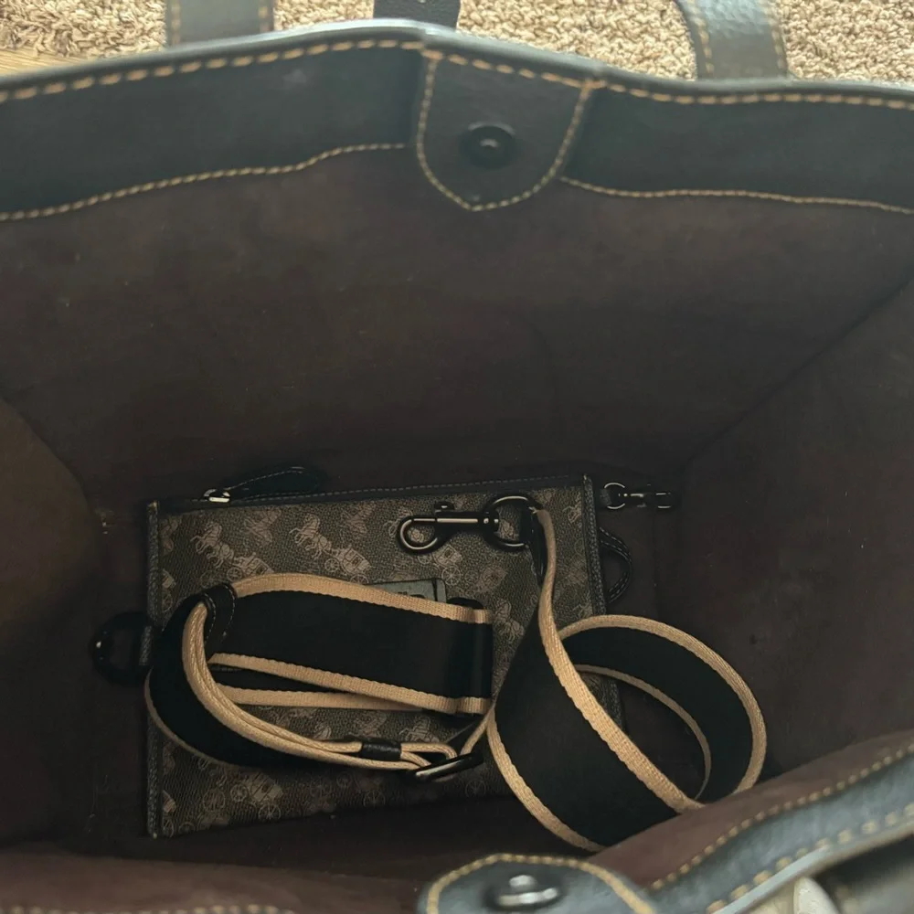 Coach Field Tote With Horse And Carriage Print
